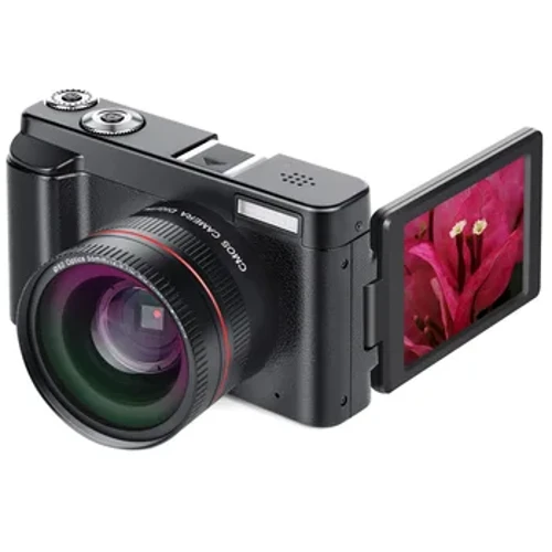 2024 High-Definition Digital Camera 24MP Camera 16X Digital Zoom Rotatable Screen na Buong 1080P SLR Camera Travel Selfie Video