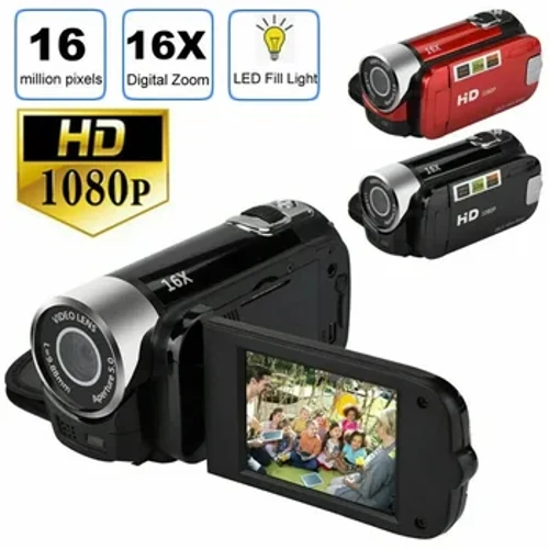 1080P Full HD Digital Video Ikhamera 16MP DV Camcorder 16x Optical Zoom Ikhamera ephathekayo yokuqopha Ikhamera yokuthwebula amavidiyo