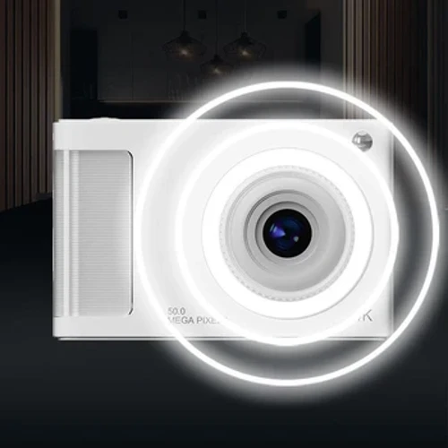 Compacte kleine camera HD 1080P 48MP Dual Lens digitale point-and-shoot-camera Anti-shake-ondersteuning 32GB-kaart Verjaardagscadeaus voor kinderen