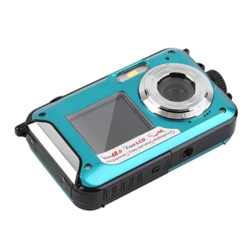Cameră subacvatică - Cameră digitală HD 48MP Selfie 16X Video Recorder rezistent la apă