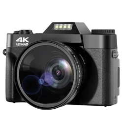 Fou 48MP 4K Meapueata Vlogging Digital Meapueata mo YouTube 60FPS Auto Focus 16X Sao Vitio Camcorder Pu'eina Meapueata WiFi Filifiliga
