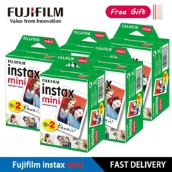 Fujifilm – instax Mini 10/20/40/80/200 feuilles, Films à bords blancs de 3 pouces, pour Mini appareil Photo instantané 25 50s 90, 11 12 9 7 + 90