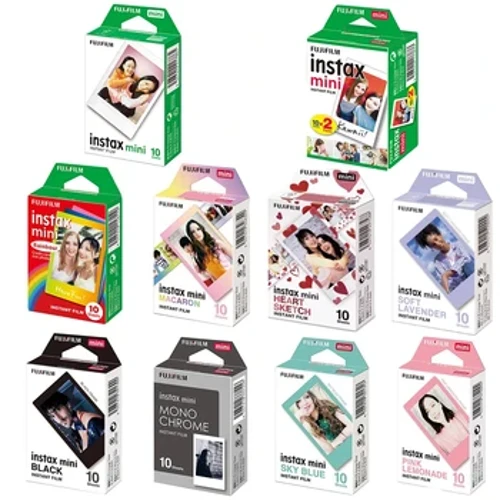 10-20 аркушів Плівка Fujifilm Instax Mini 11 для Fuji Instant Camera Mini 12 Evo 9 8 70 90 Link 2/1 Принтер Instax Mini Film Paper
