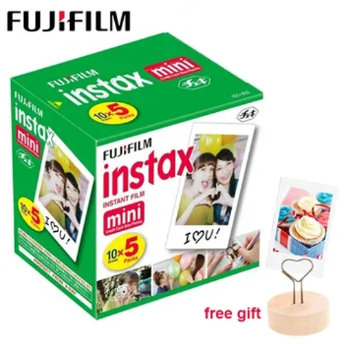 10/100 bileog Fujifilm Instax Mini Film Páipéar Grianghraf Imeall Bán Do Fujifilm Mini LiPlay 12 11 9 8 40 70 90 NASC Ceamara Meandaracha