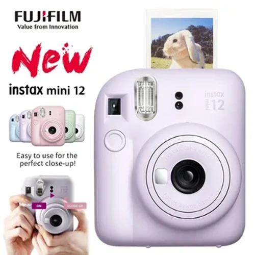Ursprung Fujifilm Instax Mini 12 Instant Camera Rosa/Blå/Grön/Vit/Lila