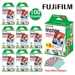 I-Fujifilm Instax Mini Film White 10 20 40 60 80 100 Amashidi E-FUJI Esheshayo Ikhamera Ikhamera Encane 12/11 Mini 9 8 7 70 90 Ikhamera Yefilimu