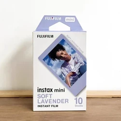 Original Fujifilm Instax Mini Film Soft Lavender Documente pentru Mini 12 11 9 8 7s 90 25 55 EVO Share SP-2 Link Camera instantanee