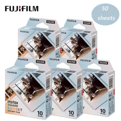 Páipéar Grianghraf Nua Luí na Gréine Fujifilm Instax SQUARE 10-100 Bileog le haghaidh Ceamara Scannán Meandaracha Hibrideach Fujifilm Instax SQ6 SQ10 SQ20