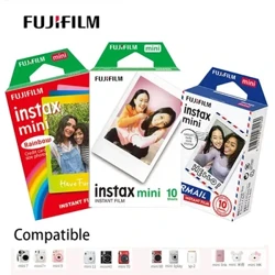 Fujifilm Instax Mini Film 10 ark Exponeringspapper Färgdesign för Fuji Mini Instant Film Camera 12 11/40/9/8/7/70/90/25
