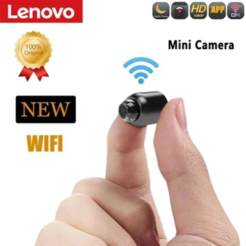Lenovo Mini Camera Chliste wifi 5G Mini 4K/8K Ceamara Baile Fís Oíche Dhíon Cosaint Sábháilteachta Taifeadán Físe Fuaime 2024