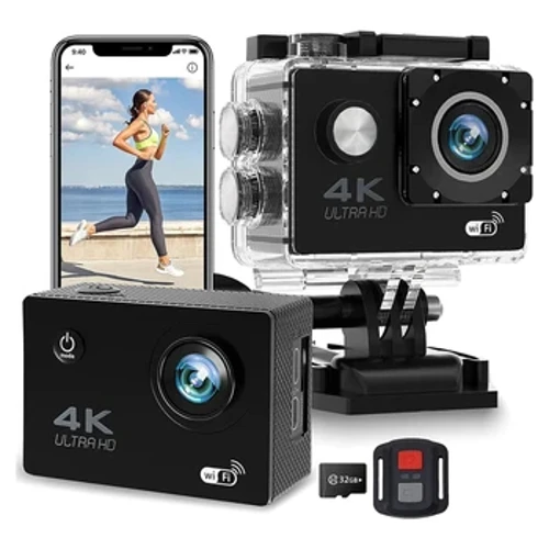 2,0" toimintakamera Ultra HD 4K 30FPS WiFi vedenalaiset kamerat vedenpitävät kypärä polkupyörän videotallennuskamerat ulkourheilukamerat