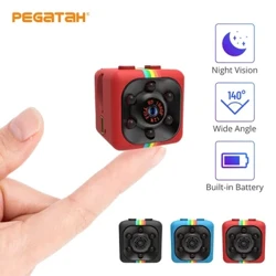 I-SQ11 Mini DV Camera HD 1080P Sensor Vision Night Camcorder Wide Angle Action DVR Ikhamera Encane Ezemidlalo Ividiyo ye-DV Amakhamera Omzimba Omncane