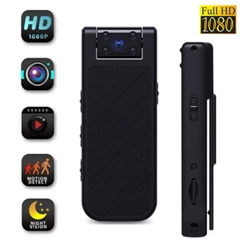 HD 1080P Minicamera Nachtzicht Infraroodopname met 180 roterende digitale camera met infraroodbewegingsdetectie Sport DV