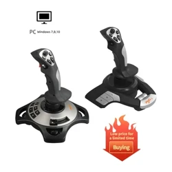 PXN-2113 Cần Điều Khiển Chuyến Bay Mô Phỏng Bộ Điều Khiển Chơi Game Pc Mô Phỏng Chuyến Bay Buồng Lái Dành Cho PC/Máy Tính Để Bàn