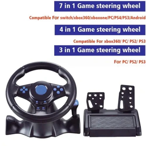 Lasterketa-simulagailua bolantea Enbrage bikoitzeko abiarazte-kontrola Bibrazio kontrolatzailea Switch/xbox One/360/PS4/PS2/PS3/PCrako