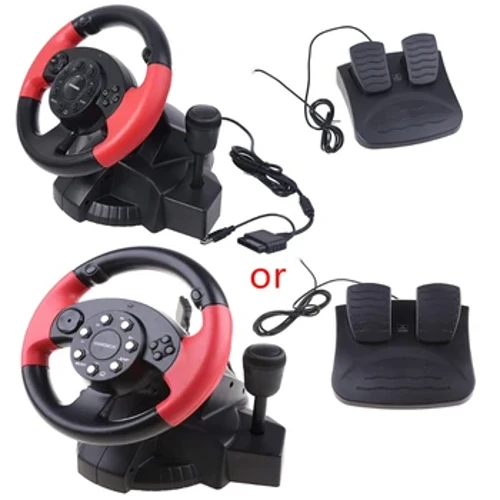 Gamepad Lenkrad für FT33D3 D7 Serie 200 Grad Drehwinkel Dual Motor Vibration für PS3/für PS2/PC Drop Shipping