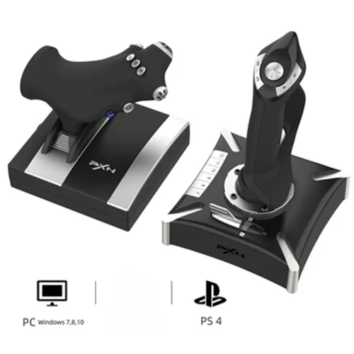 PXN-2119II PRO Flight Simulator 2021 Gamepad Controller di vibrazione Joystick Controller per PC Joystick di volo PS4