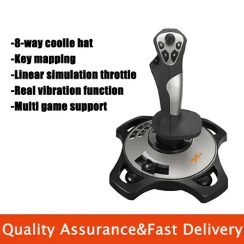 PXN-2113 Flight Simulator Gamepad Controller Joystick pentru PC/Desktop Simulare Avion Vibrații Accesorii pentru controler de joc