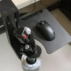 Kanggo THRUSTMASTER Hotas X56 VKB Flight Simulator Joystick Mouse Keyboard Tray Thickened Metal Mount Aksesoris