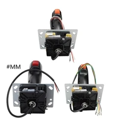 Arcade Joystick Flight Stick Med Vibration Trigger Joystick Rød Top Brandknap 8-vejs Retning kontrol Wshaft Arcade