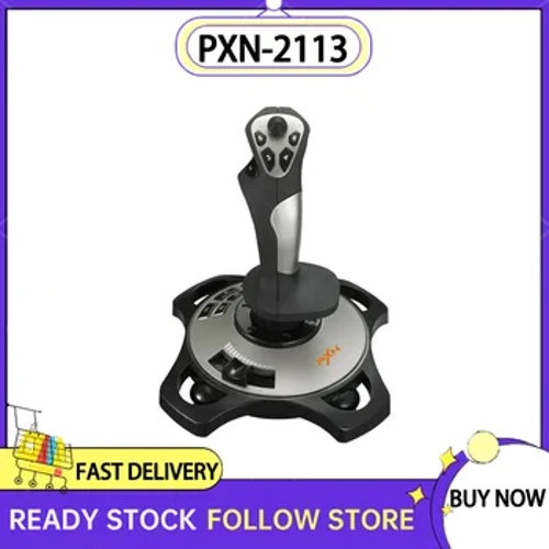 PXN-2113 Gaming Controller Flug Joystick Vibration Simulator Rocker für Windows XP/Vista/7/8/10 Gamepad 100% Original