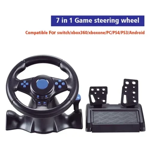 Rialaitheoir Creathadh Roth Stiúrtha Rásaíochta Pedal Car Rásaíochta Cearrbhachais Dual Clutch Do NS/PS4/Xbox One/PC