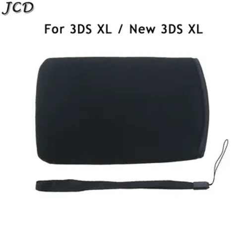 JCD Soft Cloth Protective Travel Dala-dala ang Storage Bag Pouch Case +wrist strap para sa Bagong 3DS XL/LL 3DSXL/3DSLL Protector Cover