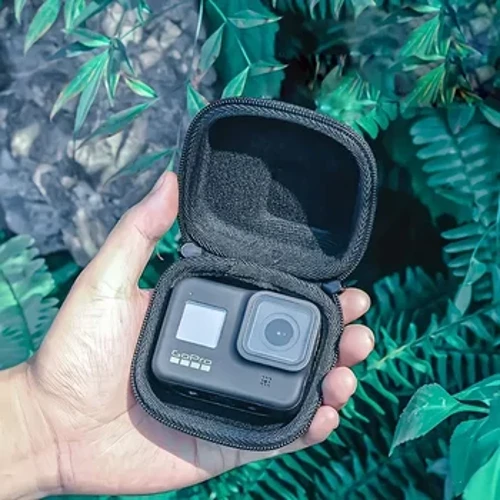 Ikesi lesikhwama sesitoreji se-GoPro Hero 12 11 10 9 8 7 6 I-Mini Box Ephathekayo I-Compact Protective Case Go Pro Izesekeli