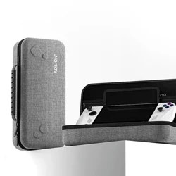Aolion EVA ʻeke pahu pahu paʻa no Asus ROG Ally Handheld Game Console me nā mea e waiho ai i loko o ka pahu waihona.