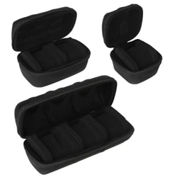 Portable Watch Storage Box Waterproof Zipper Travel EVA Carrying Case Coin Bag kanggo Smartwatch Wristwatch Box