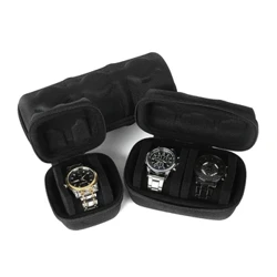 Portable Watch Storage Box Water Proof Natatanging Zipper Travel Carrying Case EVA Storage Bag Para sa Smartwatch Wristwatch Box