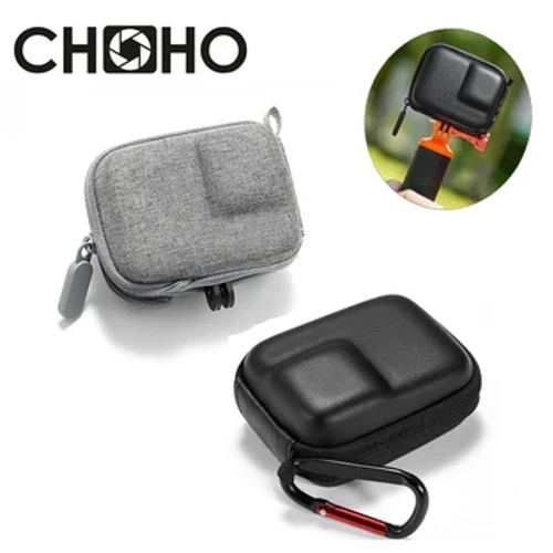 За Gopro 11 10 12 Калъф за аксесоари Mini Bag Collection EVA Преносимо съхранение при пътуване Водоустойчив половин цип + ключалка за Go Pro Hero11