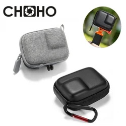 For Gopro 11 10 12 Tilbehør Veske Mini Bag Collection EVA bærbar reiseoppbevaring Vanntett halv glidelås + lås for Go Pro Hero11