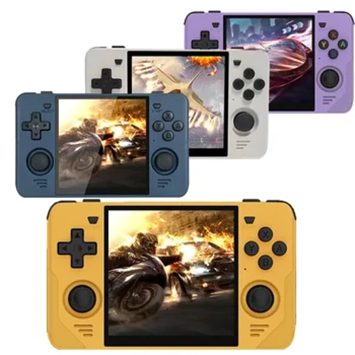 POWKIDDY RGB30 4 นิ้ว 720*720 หน้าจอIPSคอนโซลเกมมือถือเปิดแหล่งที่มาระบบLinuxแบบพกพาRetroเครื่องเล่นวิดีโอของขวัญ
