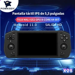 X28 Android 11 Unisoc Tiger T618 5,5 inča Touch IPS ekran ručna retro igraća konzola Google Store