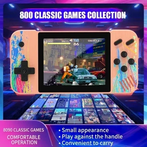 800 Sa 1 Mga Larong doodle Mga Manlalaro ng Handheld Game Portable Retro Video Console Boy HD 3.5 Inch 1080*680 Resolution Color Screen Game