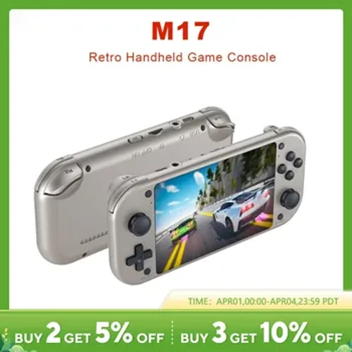 Consól Cluiche Físeáin Boise Retro BOYHOM M17 Foinse Oscailte Córas Linux 4.3 Inch Scáileán IPS Imreoir Físeáin Póca Inaistrithe le haghaidh PSP