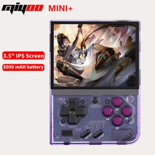 MIYOO Mini Plus Portable Retro Handheld Game Console 3.5-inch IPS HD Screen Дитячий подарунок Система Linux Класичний ігровий емулятор