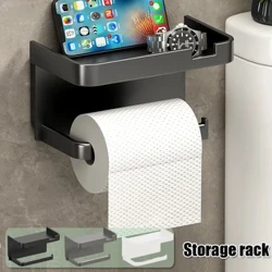 Toiletpapirholder Plastopbevaringsstativ Køkkenhåndklæde Placering af krydderflasker Badeværelsesvæg Papirrulle Telefonopbevaring