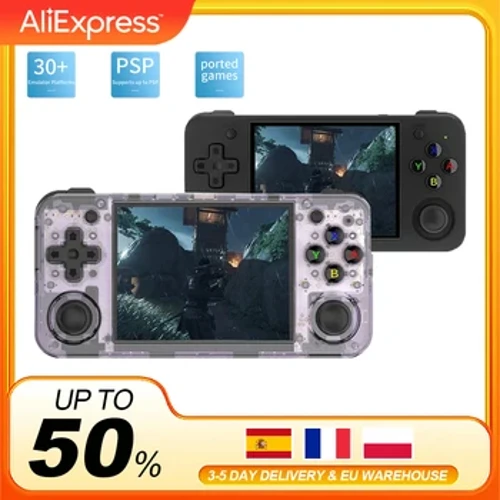 RG35XX H Handheld Spillkonsole Built-in 10000+/5000+Games 3.5 Zoll IPS Écran Linux System H700 64G/128G Retro Video Games Player