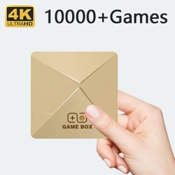 XX1 Retro elektronikus játékkonzol 4K HD H313 retro játékdoboz Beépített 10+ emulátor Controlador sem fios N64 DC 10000+játékokhoz