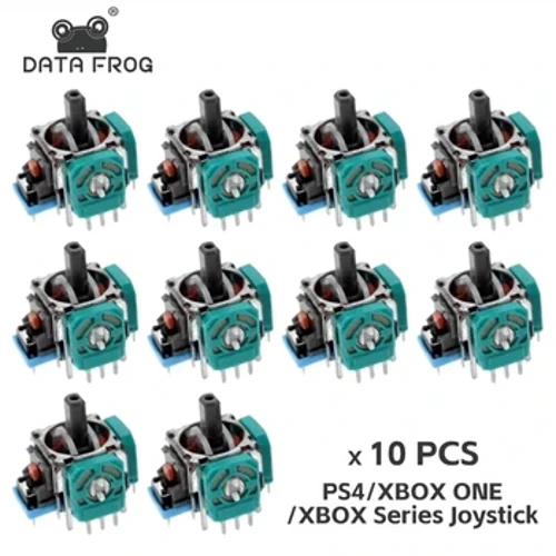 DATA FROG Sostituzione 3D Joystick analogico per PS5/PS4/Switch Pro/Xbox One Controller ThumbStick Parti di riparazione Accessori 2023