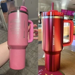 Stanley X Star 30oz/40oz Quengher H2.0 Copo com tampas de palha Copo térmico de café em aço inoxidável Canecas de carro copo a vácuo