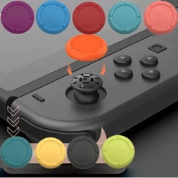 Original ns switch rocker cap substituição reparação silicone proteger manga lidar com controlador miniatura capa para nintendo switch