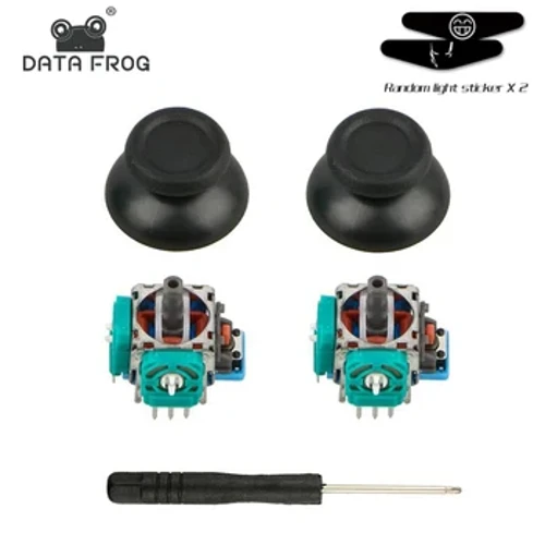 DATA FROG 3D Analog Joystick Thumb Stick for PS4 Pro Slim-kontroller Reparasjonsdeler for PlayStation 4-kontroller