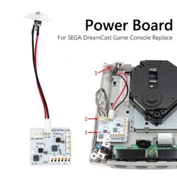 Rev2.0 Dream PSU 12V Elektrik üpjünçiligi tagtasy + SEGA DreamCast oýun konsolynyň düýş PSU üçin çalyşýan bölekleri üçin tok wilkasy adapteri