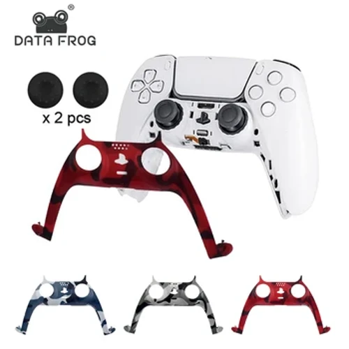 DATA FROG Dekorativ Strip Fir PS5 Controller Handle Dekorative Clip Cover Ersatz Fall Dekoratioun Cover Fir PS5 Accessoiren