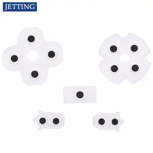 For Sony  4 PS4 Controller Conductive Silicone Buttons Rubber Pads for Game Replacement Parts