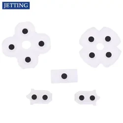 For Sony 4 PS4-kontroller ledende silikonknapper Gummiputer for spillerstatningsdeler