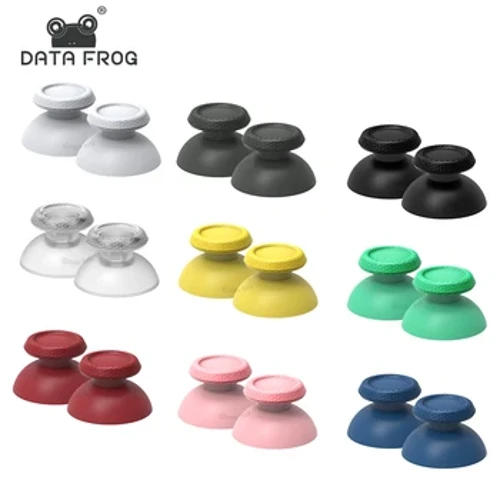 DATA FROG joystikini almashtirish qismlari PS5 Controller uchun bosh barmoq tayoqchalari tugmasi Playstation 5 geympad uchun analog tayoq qopqog'i